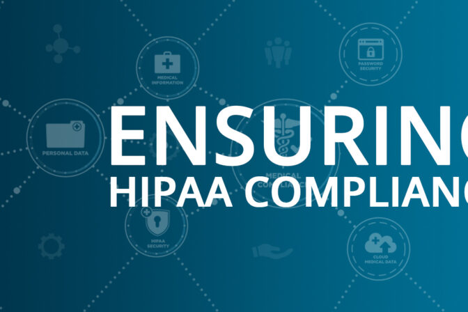 Ensuring HIPAA Compliance Graphic