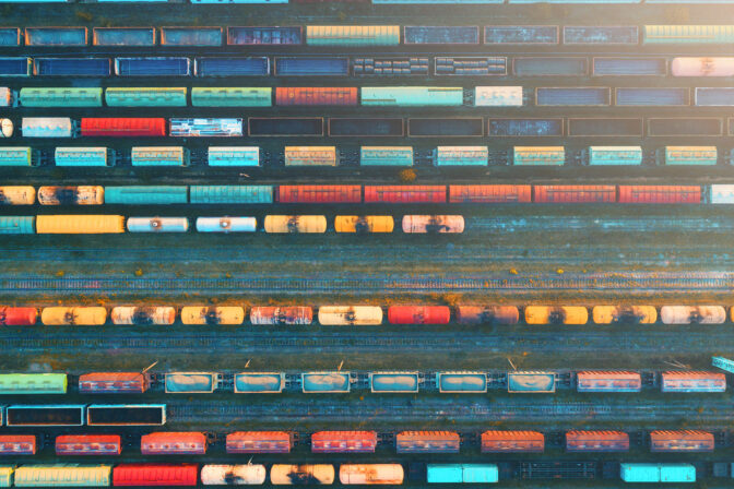 Image of Trains from Above