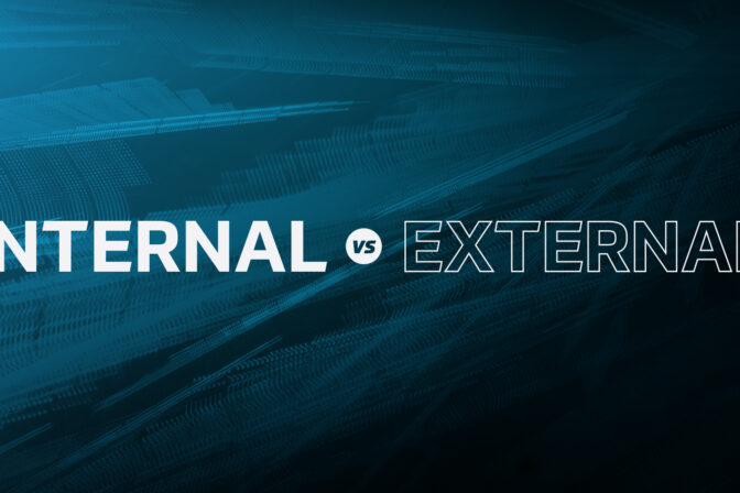 Internal vs. External Pen Testing Graphic