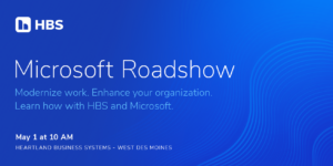 Des Moines Microsoft Roadshow Graphic