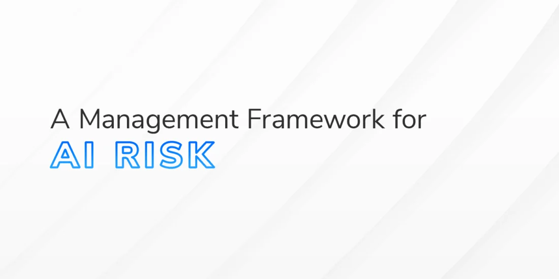 AI Risk Management Framework Graphic