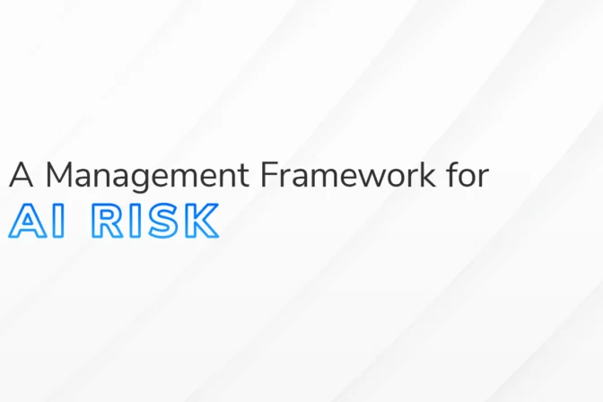 AI Risk Management Framework Graphic