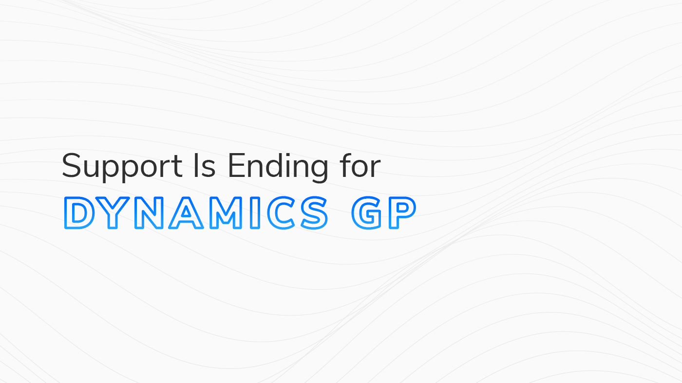 Microsoft Dynamics GP End of Life