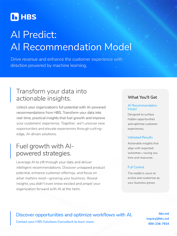 AI Predict Recommendation Model Thumbnail