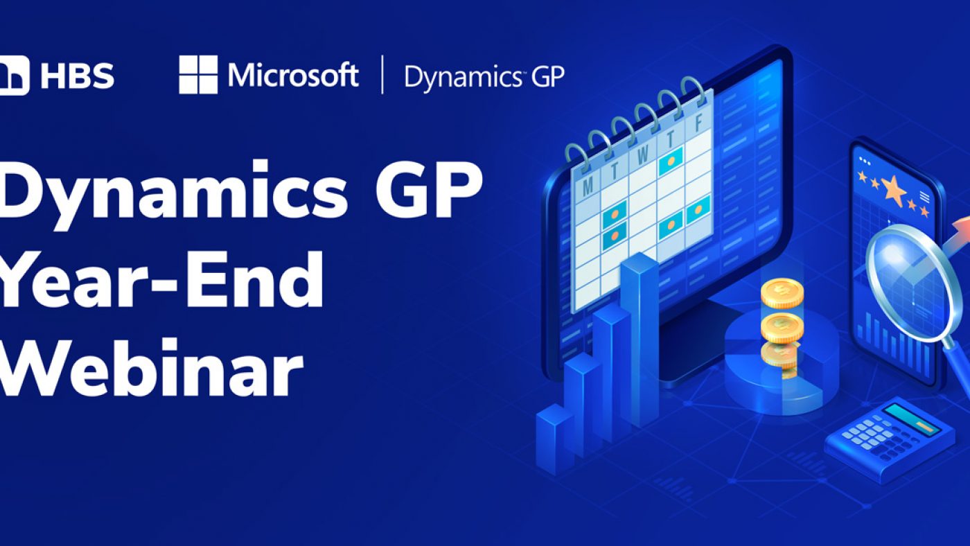 Dynamics GP Year End Webinar