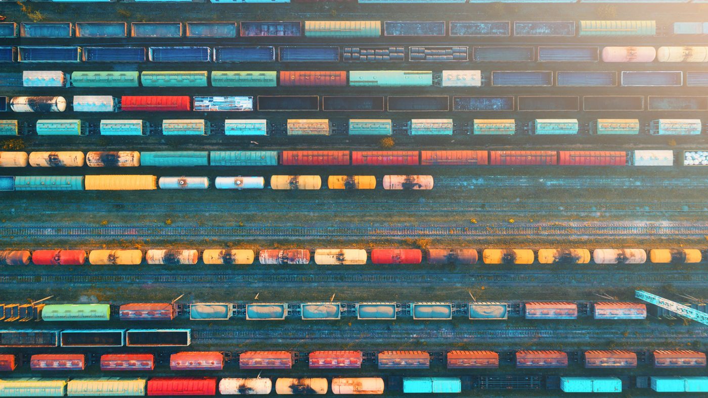 Image of Trains from Above