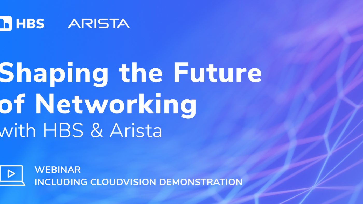 Shaping the Future of Networking Webinar