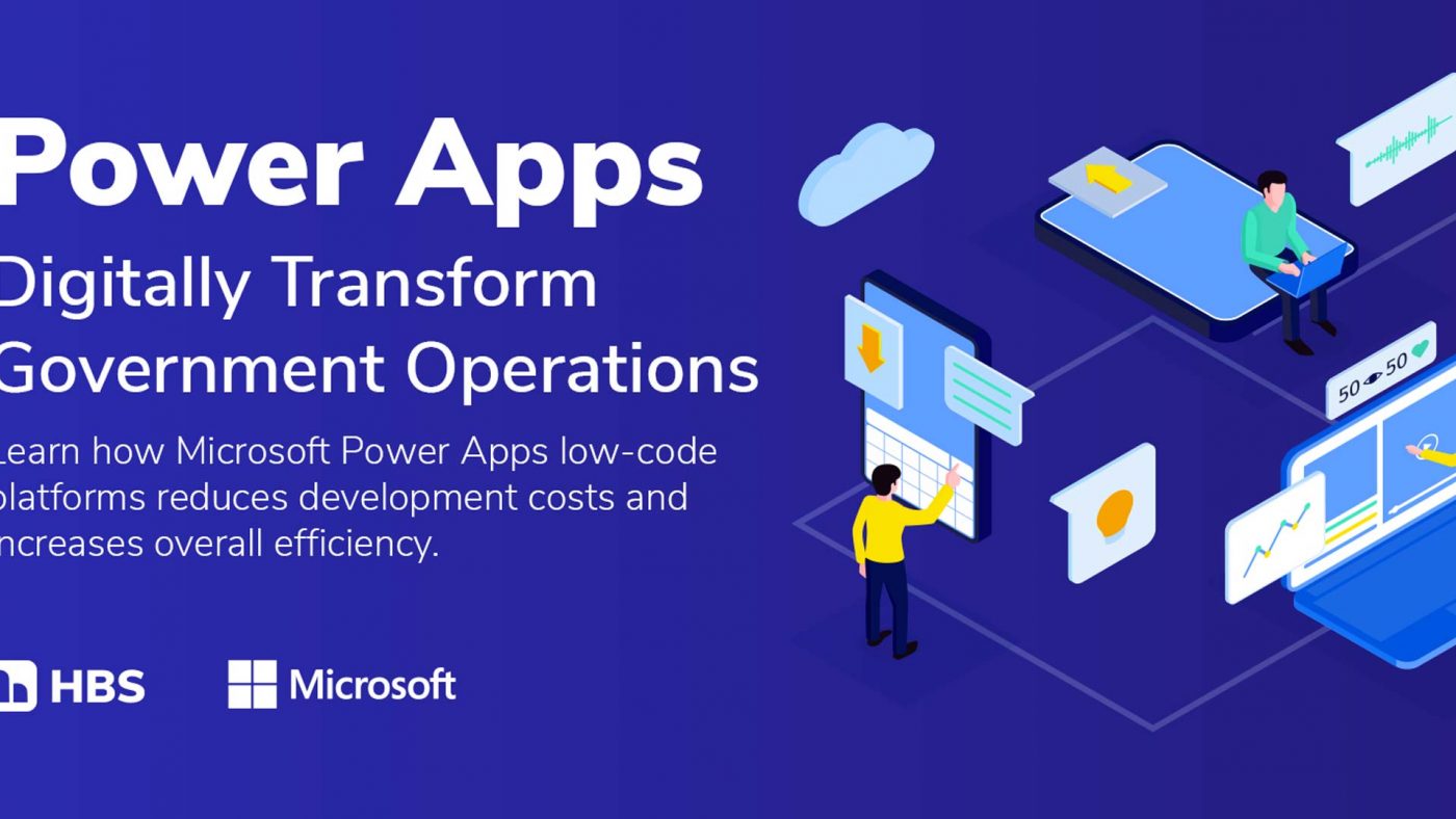 Power Apps Digitally Transform Government Operations Webinar