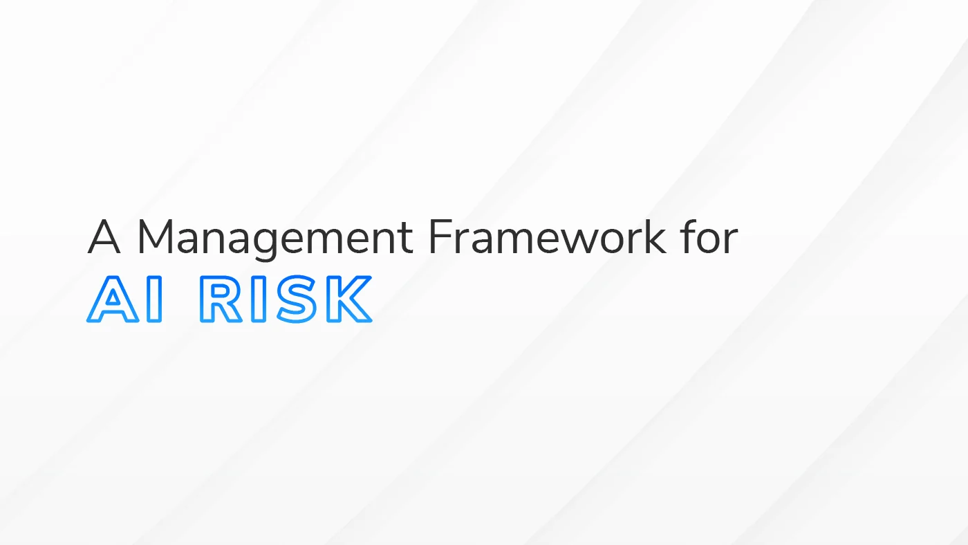 AI Risk Management Framework Graphic