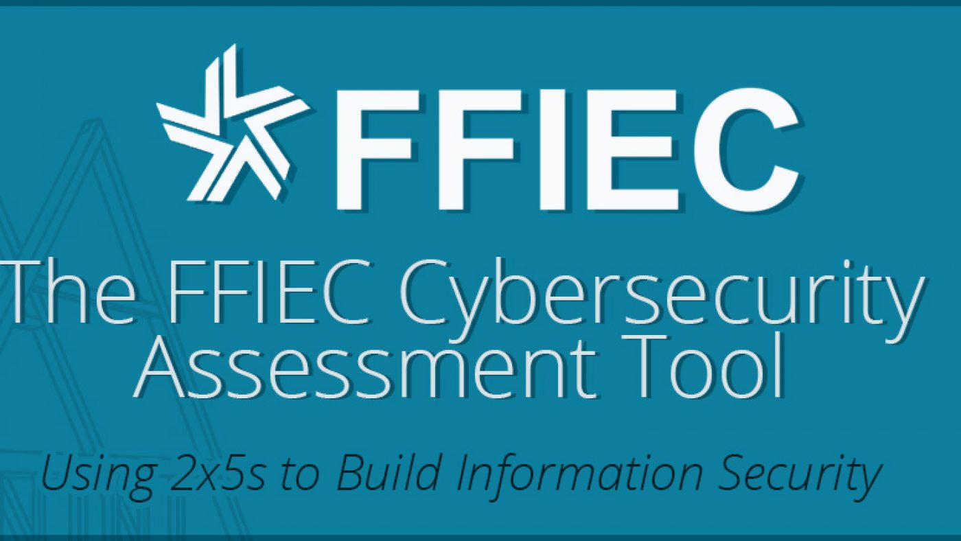 FFIEC Cybersecurity Assessment Tool Graphic